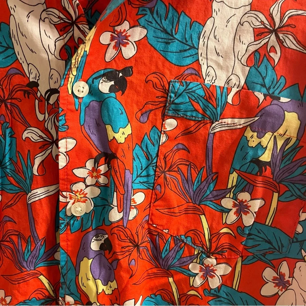 Original One Tropical Red Shirt - Picture 2 of 4